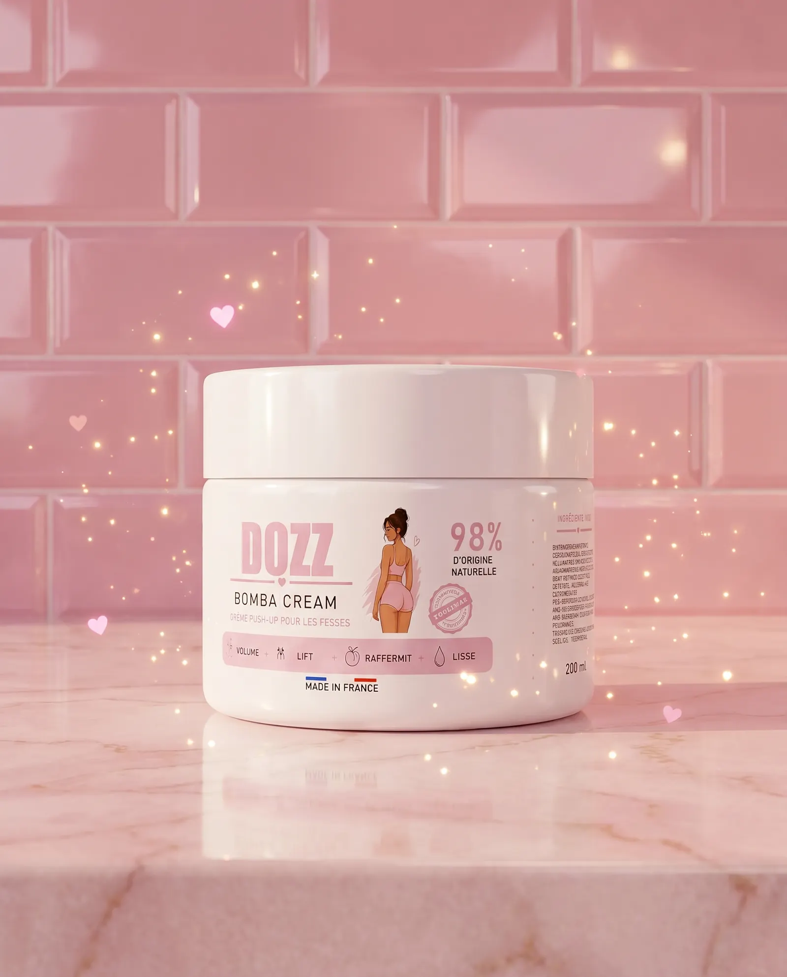 BOMBA CREAM Crème push-up fesses